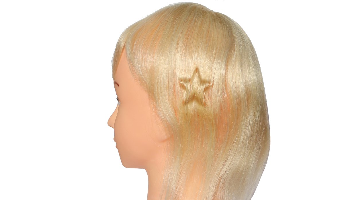 1200-700-2 Star Hairstyle Sculpture Art Template